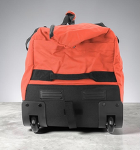 Lade das Bild in den Galerie-Viewer, HH Emotion GmbH National Geographic faltbare Reisetasche in Rot mit Rollen und schwarzem Boden aus recyceltem Polyester
